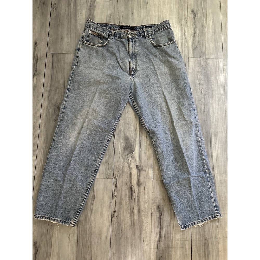 Vintage CALVIN KLEIN JEANS 36x30‎ Easy Fit Straight Leg Stone Wash BMPP171